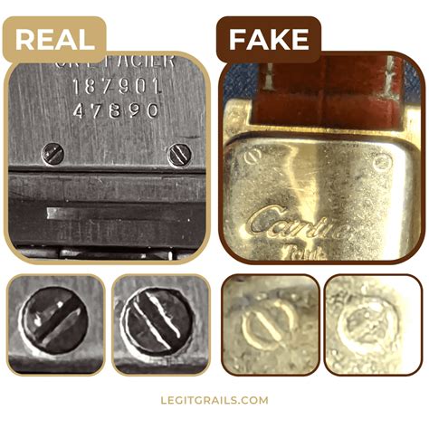 identificar cartier falso|cartier watch true or false.